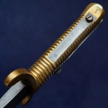 Rare Russian Luttich Carbine Bayonet by P J Malherbe 9